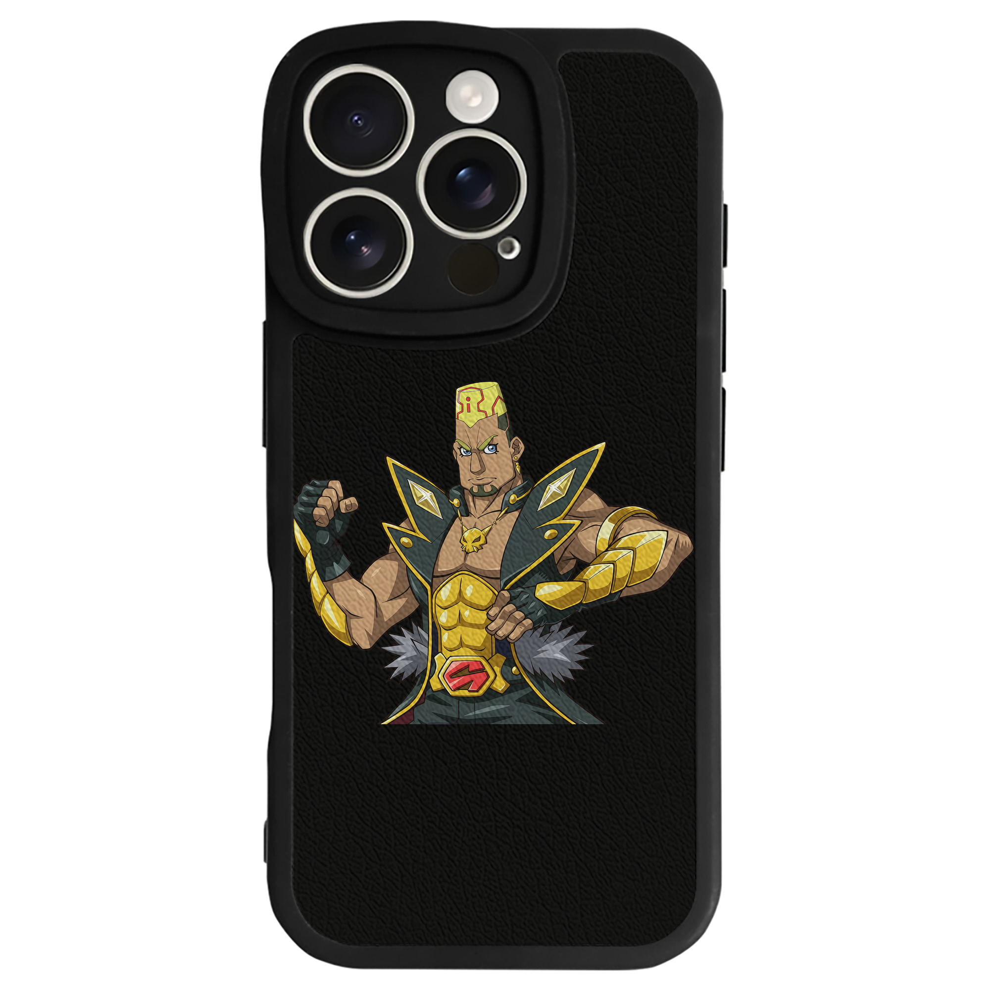 （画像用） 遊☆戯☆王 Yu-Gi-Oh! 【iPhone 16シリーズ対応】シリコンスマホケース（レザー調） 材質：シリコン